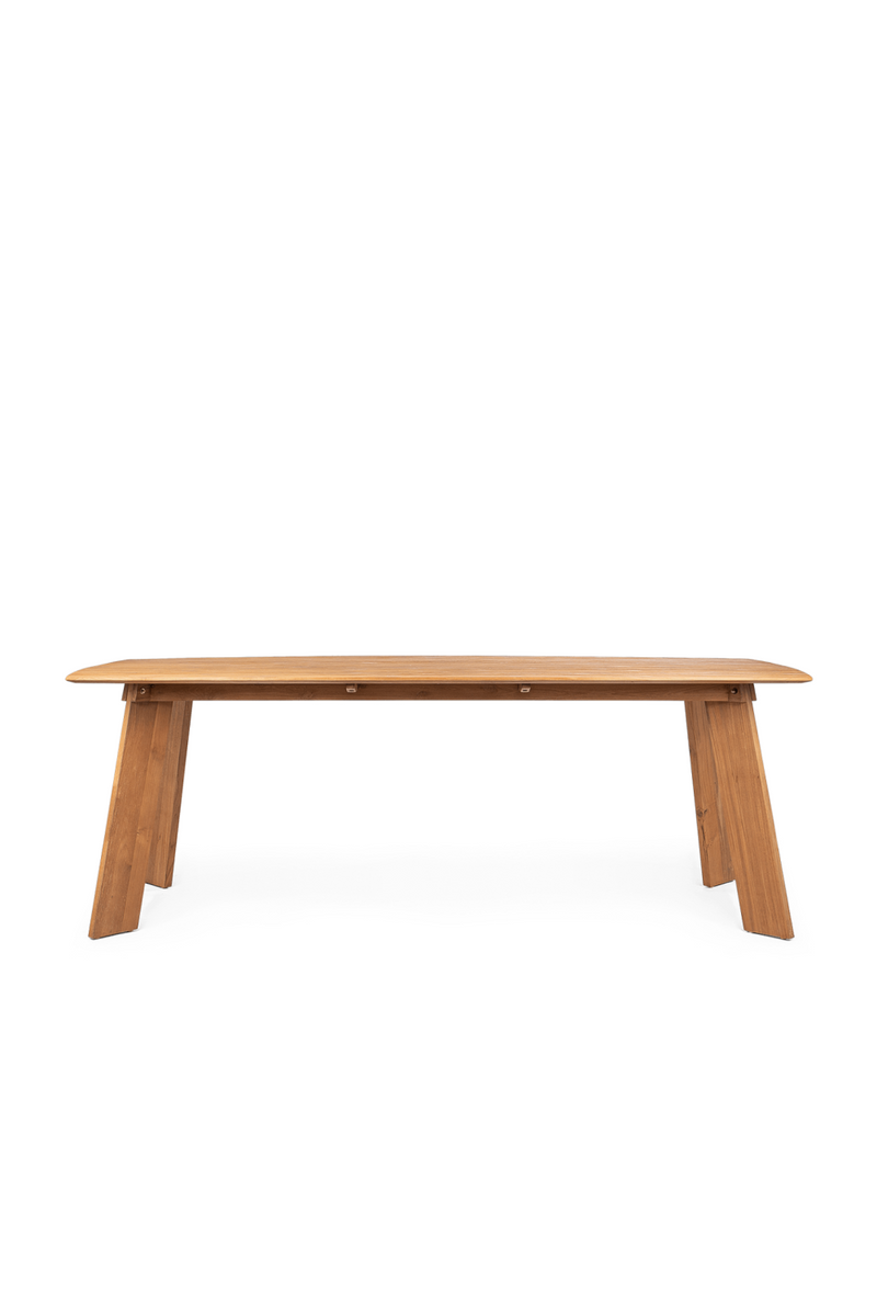 Teak Modern Minimalist Dining Table | dBodhi Grace | Woodfurniture.com
