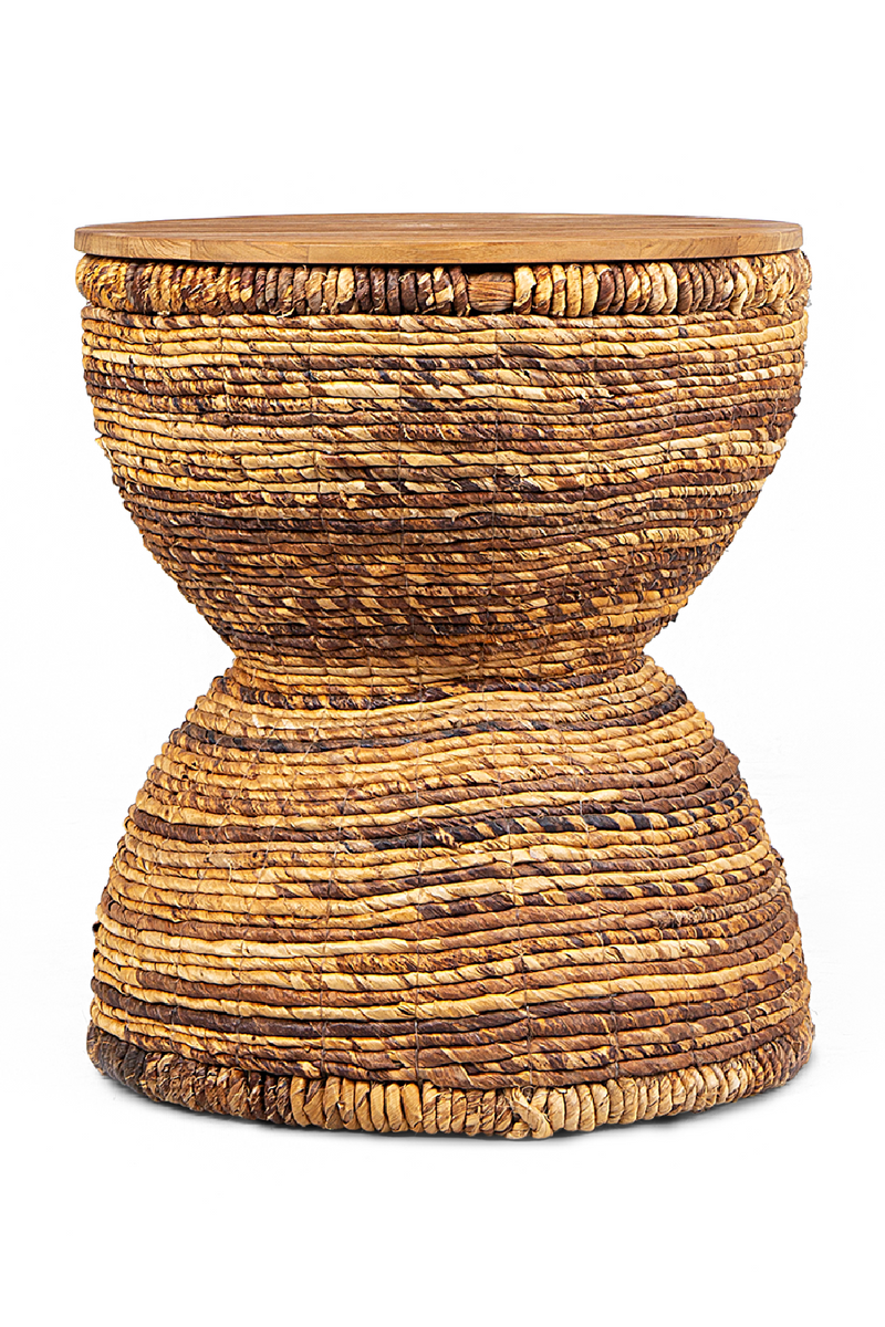 Hourglass Wooden Stool | dBodhi Rebana Bass | Woodfurniture.com