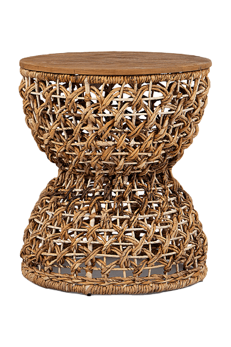 Hourglass Shaped Wooden Stool | dBodhi Rebana Sopran | Woodfurniture.com