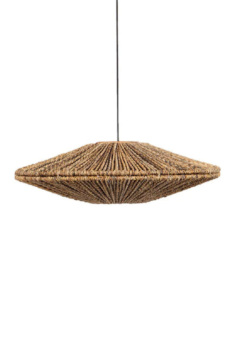 Woven Abaca Pendant Lamp | dBodhi Cymbal | Wood Furniture