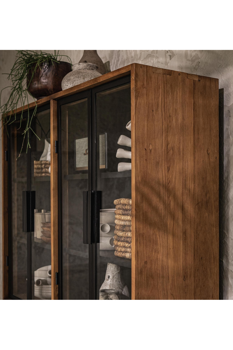 Wooden Cabinet With Glass Doors | dBodhi Outline | Woodfurniture.com