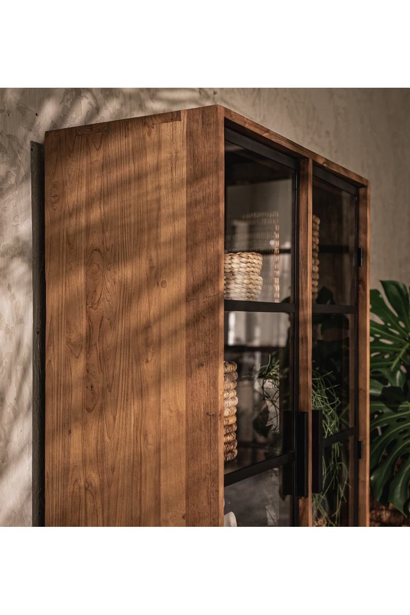Wooden Cabinet With Glass Doors | dBodhi Outline | Woodfurniture.com