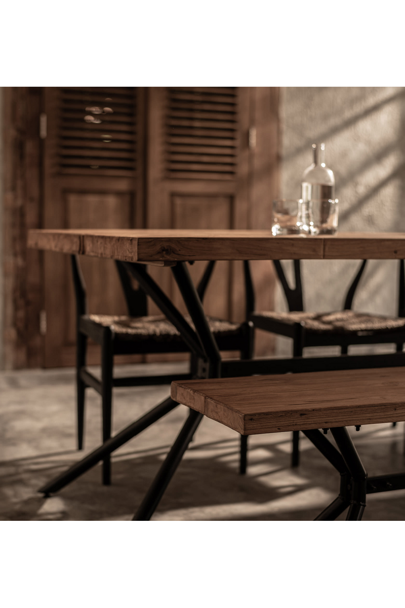 Rustic Wooden Bench | dBodhi Oxo | Wood Furniture