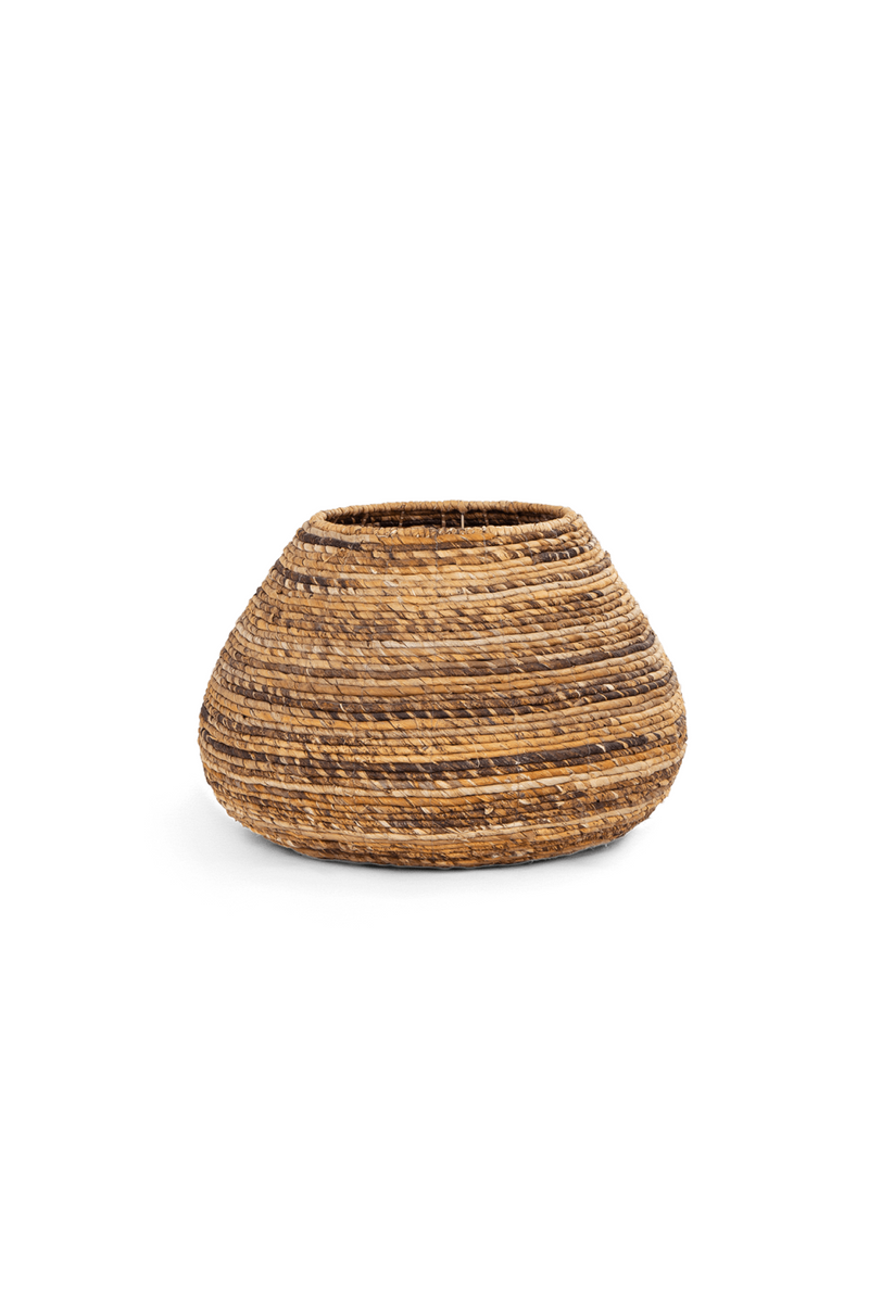 Two-Toned Abaca Basket Planter | dBodhi Java | Woodfurniture.com