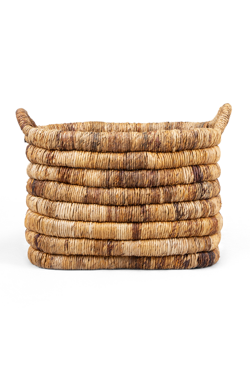 Abaca Basket With Handle | dBodhi Caterpillar Sago | Woodfurniture.com