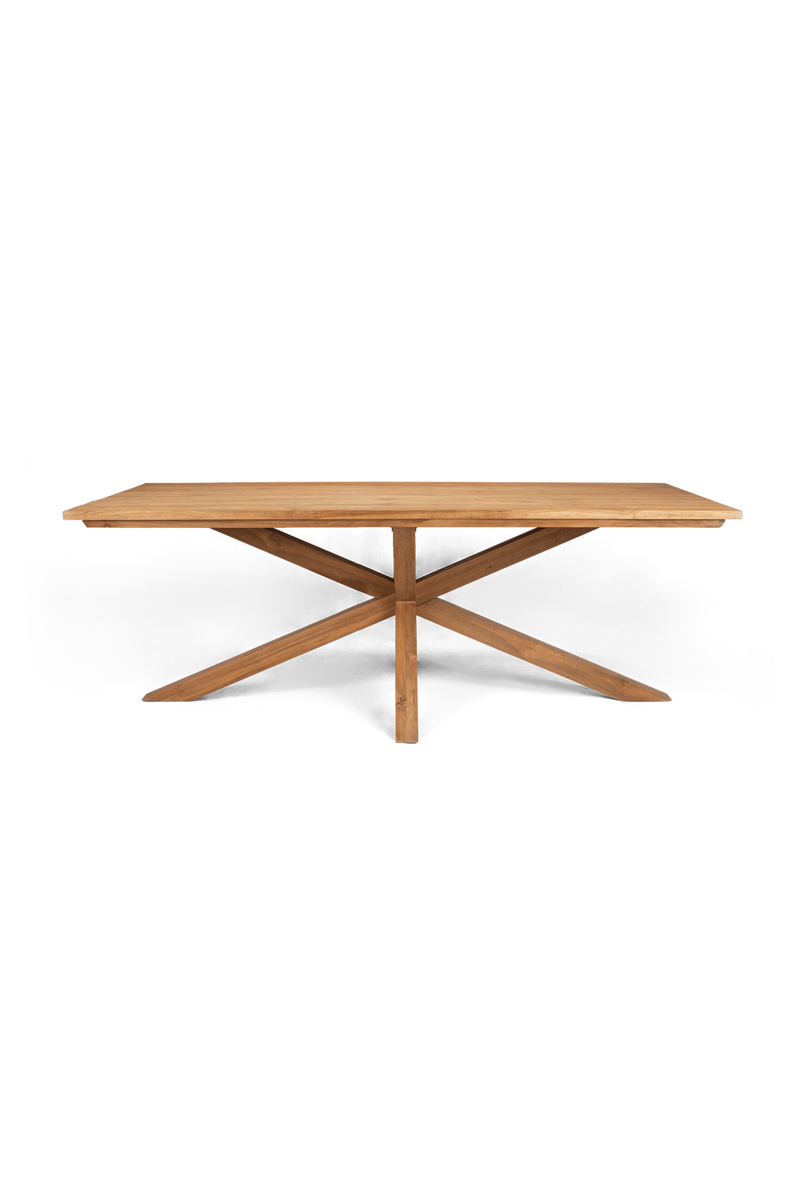 Natural Wooden Matrix Leg Dining Table | dBodhi Xono | Woodfurniture.com