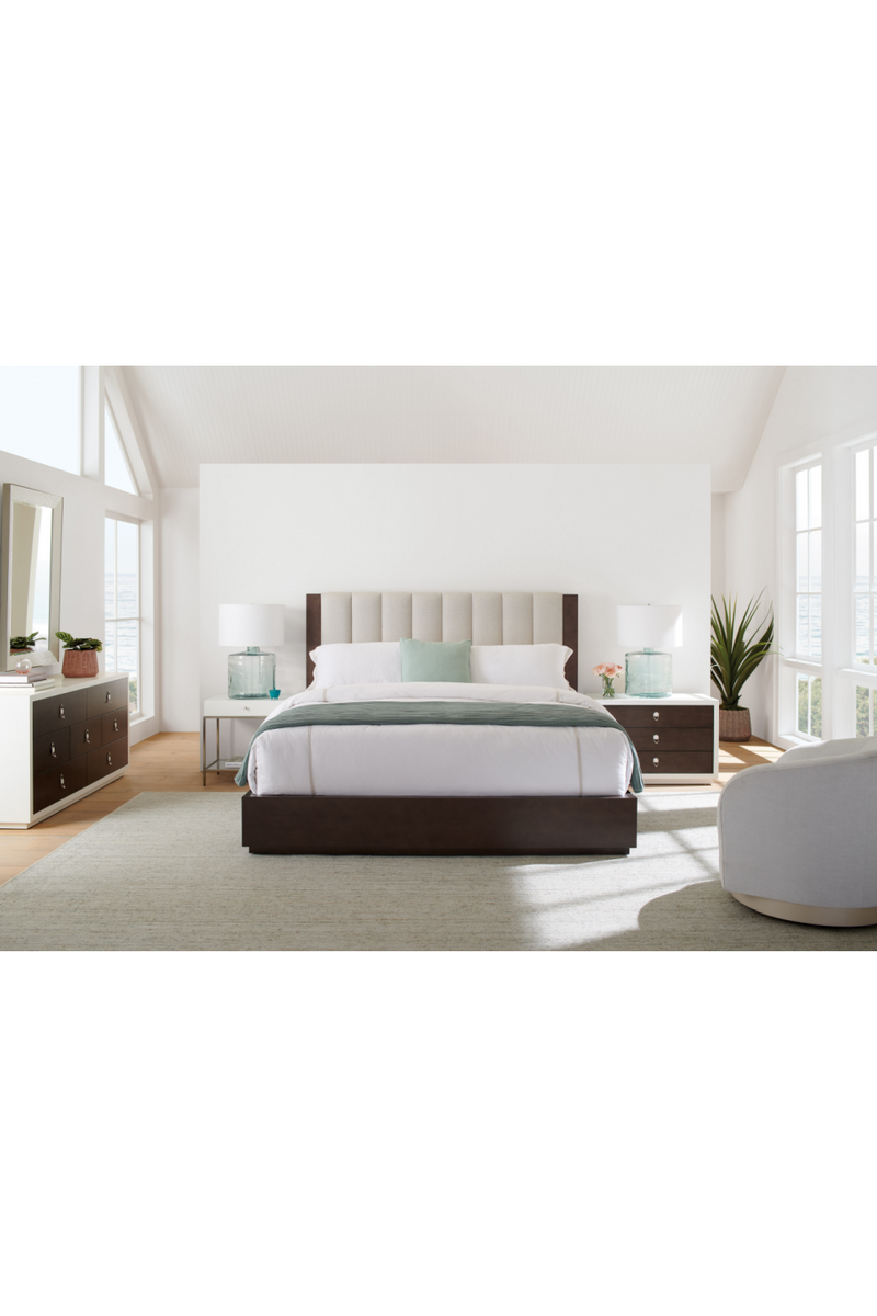 Brown Classic California King Bed | Caracole Inner Passion | Woodfurniture.com