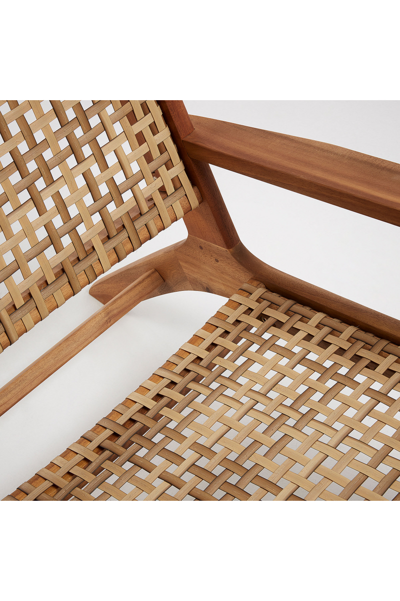 Classic Wicker Accent Chair | La Forma Grignoon | Woodfurniture.com
