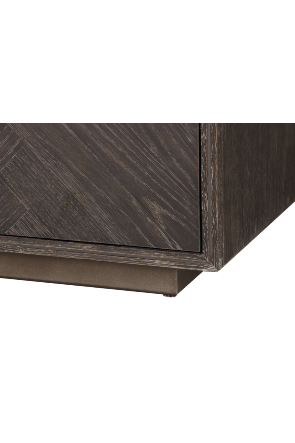 Black Oak Herringbone Sideboard L | Andrew Martin Kinvara | Woodfurniture.com