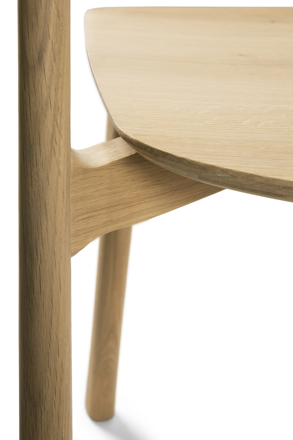 Modern Oak Dining Chair | Ethnicraft Bok | Woodfurniture.com