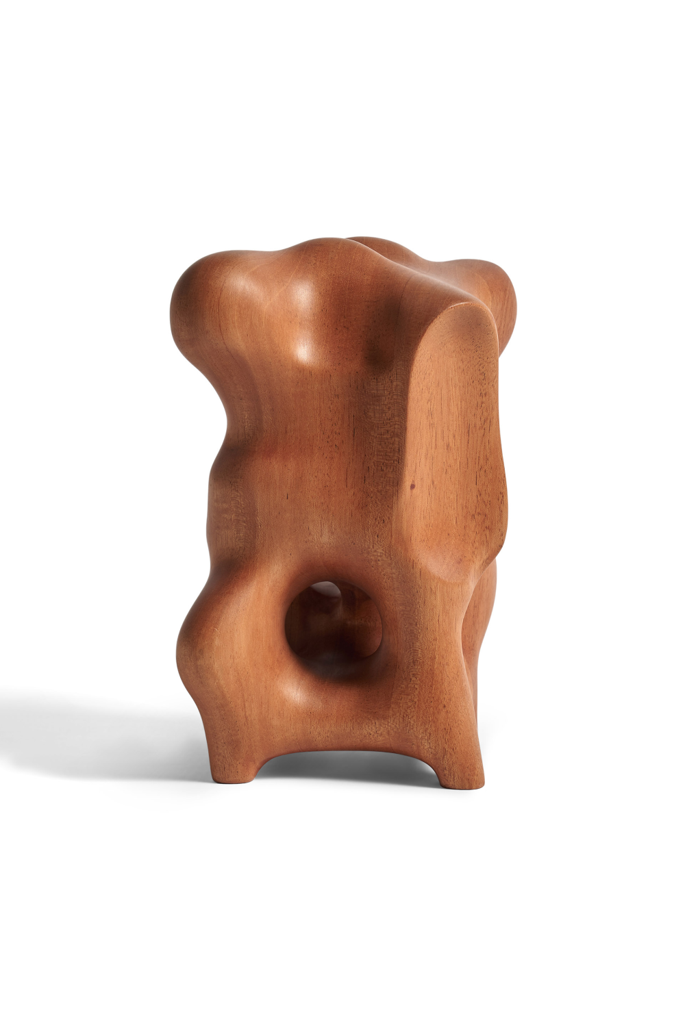 Varnished Sycamore Abstract Sculpture | Ethnicraft Organic | Woodfurniture.com