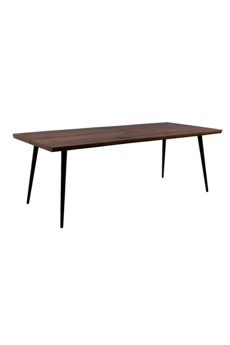 Walnut Rectangular Dining Table XL | Dutchbone Alagon | WoodFurniture.com