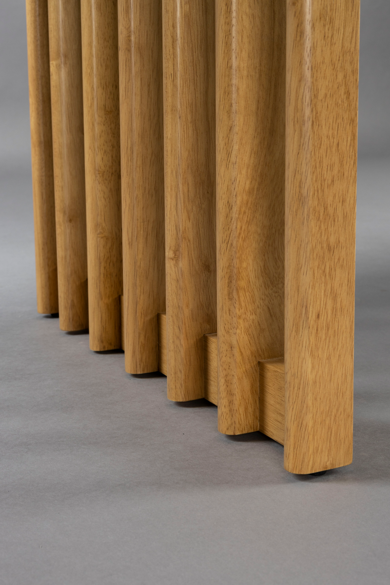 Oval Oak Adjustable Dining Table | Dutchbone Barlet | Woodfurniture.com