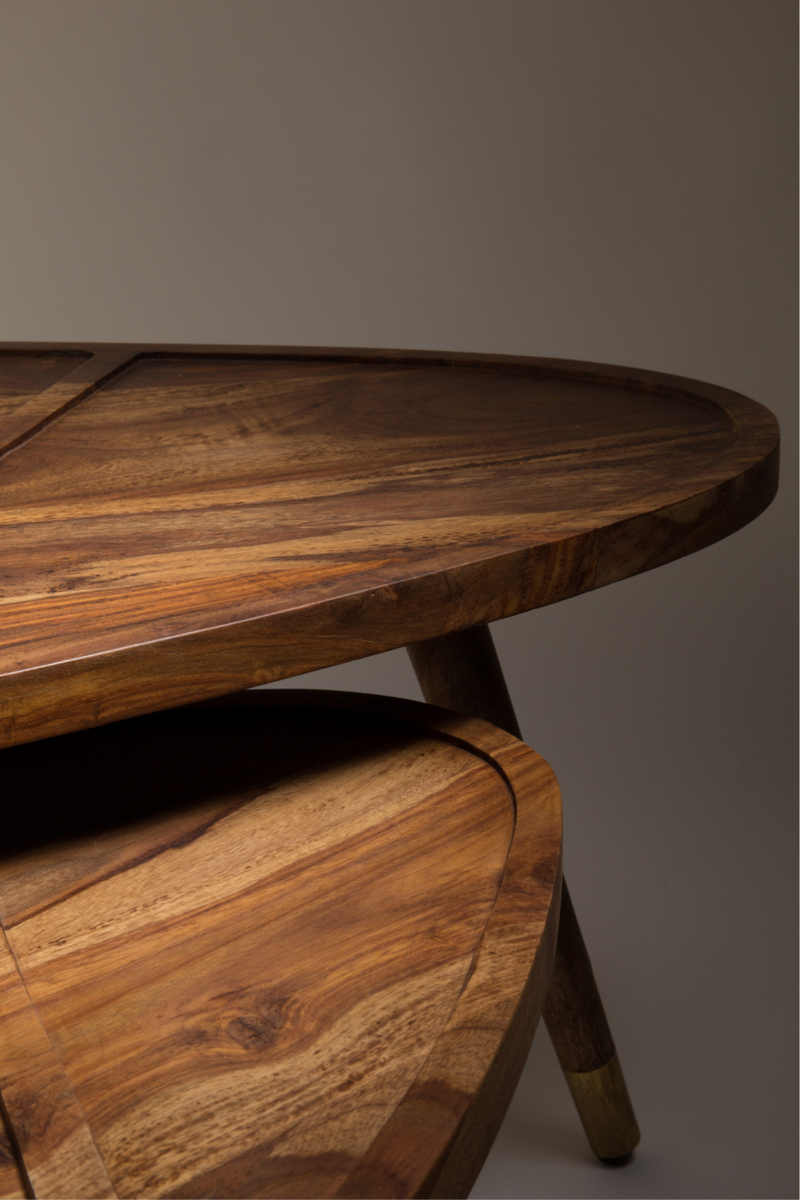 Nesting Coffee Table Set | Dutchbone Sham | WoodFurniture.com