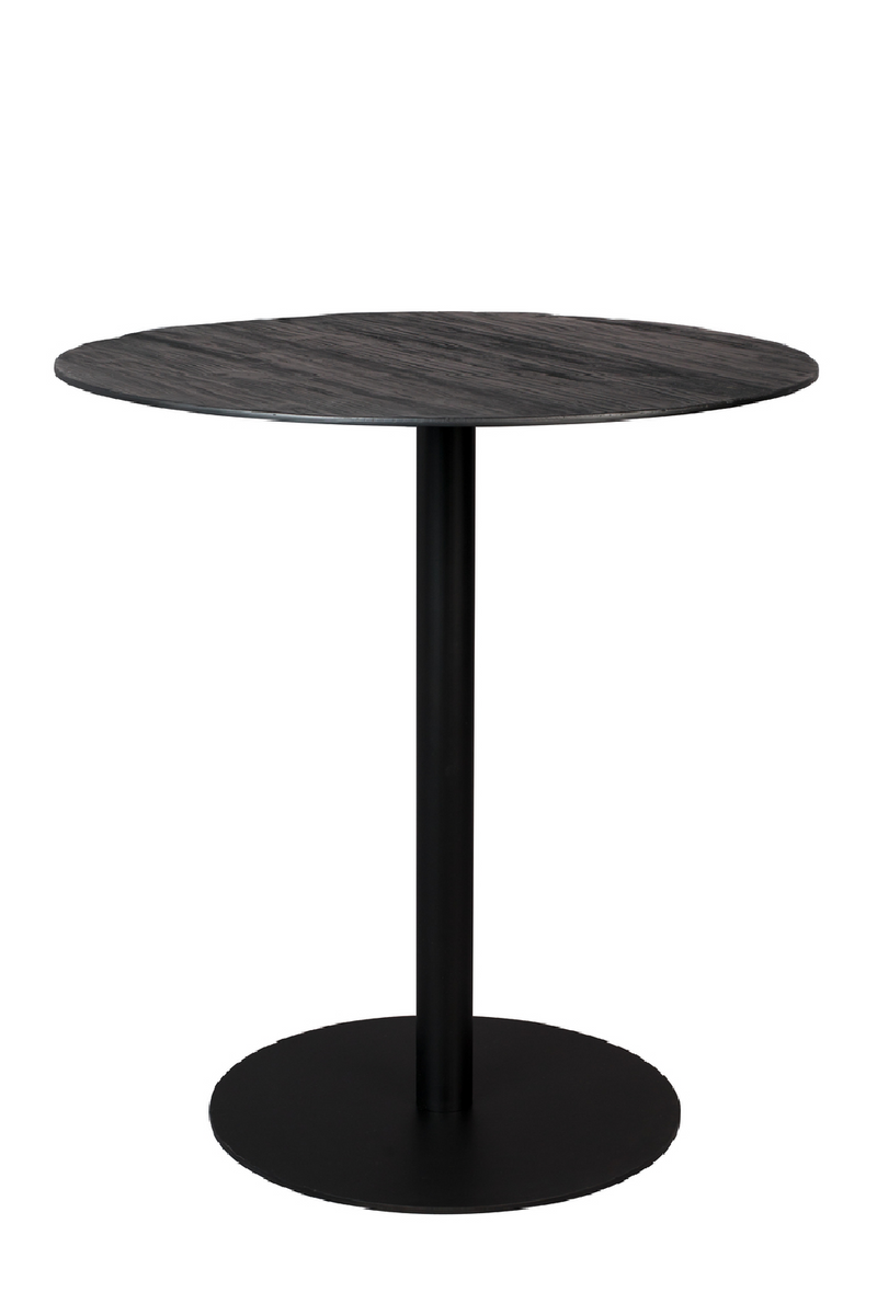 Black Round Counter Table | Dutchbone Braza | WoodFurniture.com