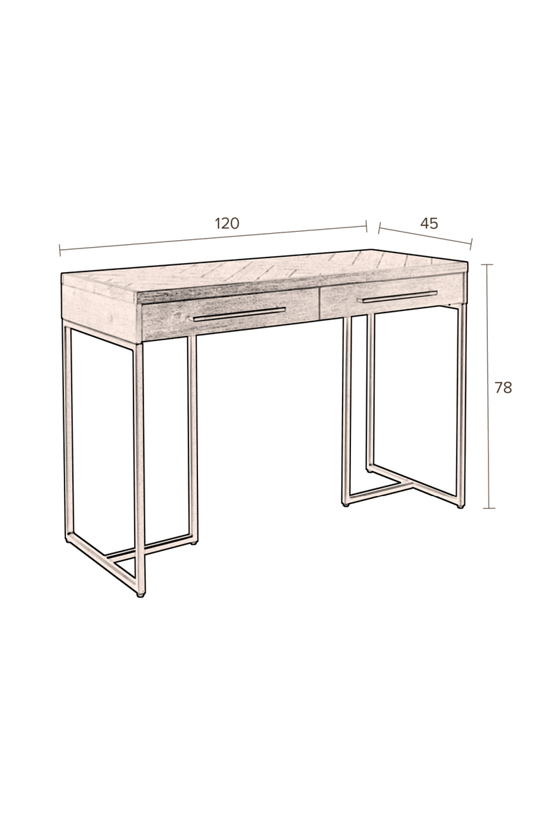 Acacia Wood Console Table | Dutchbone Class | WoodFurniture.com
