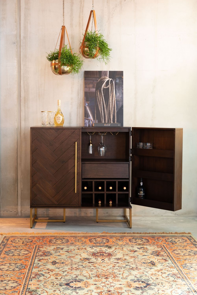 Wood 2-Door Cabinet | Dutchbone Class | WoodFurniture.com