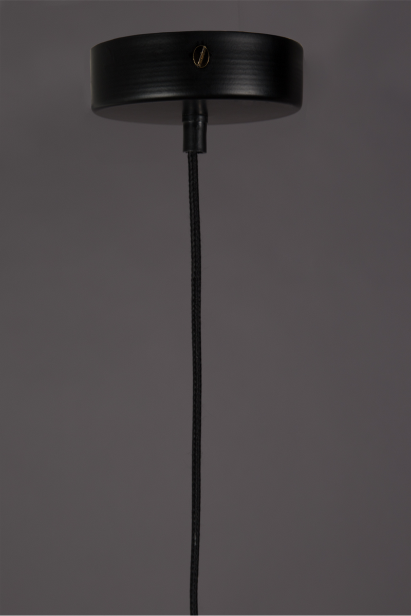 Black Bamboo Pendant Lamp | Dutchbone Boo | WoodFurniture.com