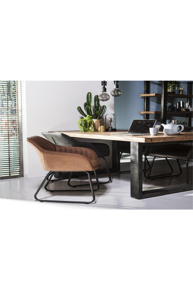 Rectangular Wooden Dining Table XL | Eleonora Mango | Woodfurniture.com