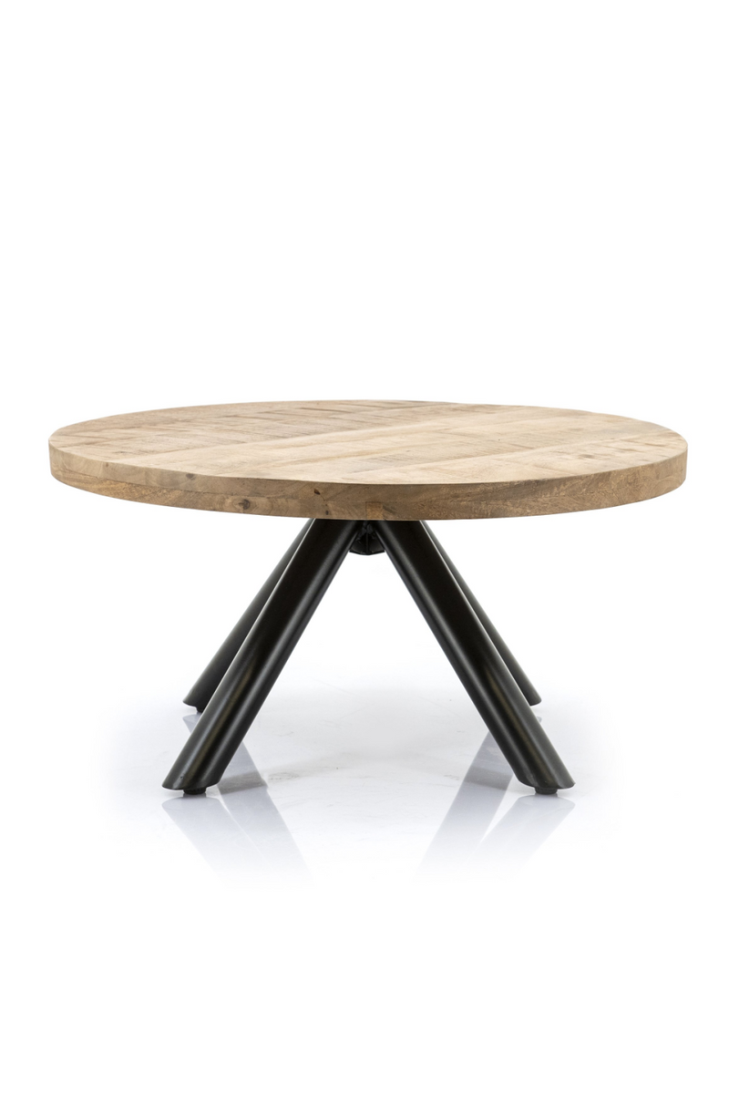 Round Wooden Coffee Table L | Eleonora Otto | Woodfurniture.com