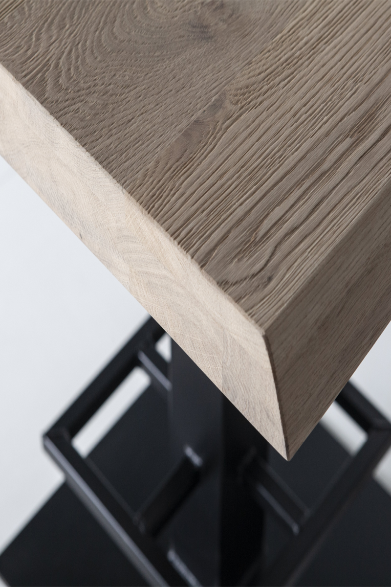 Bleached Wood Counter Table (S) | Eleonora Misty | Woodfurniture.com