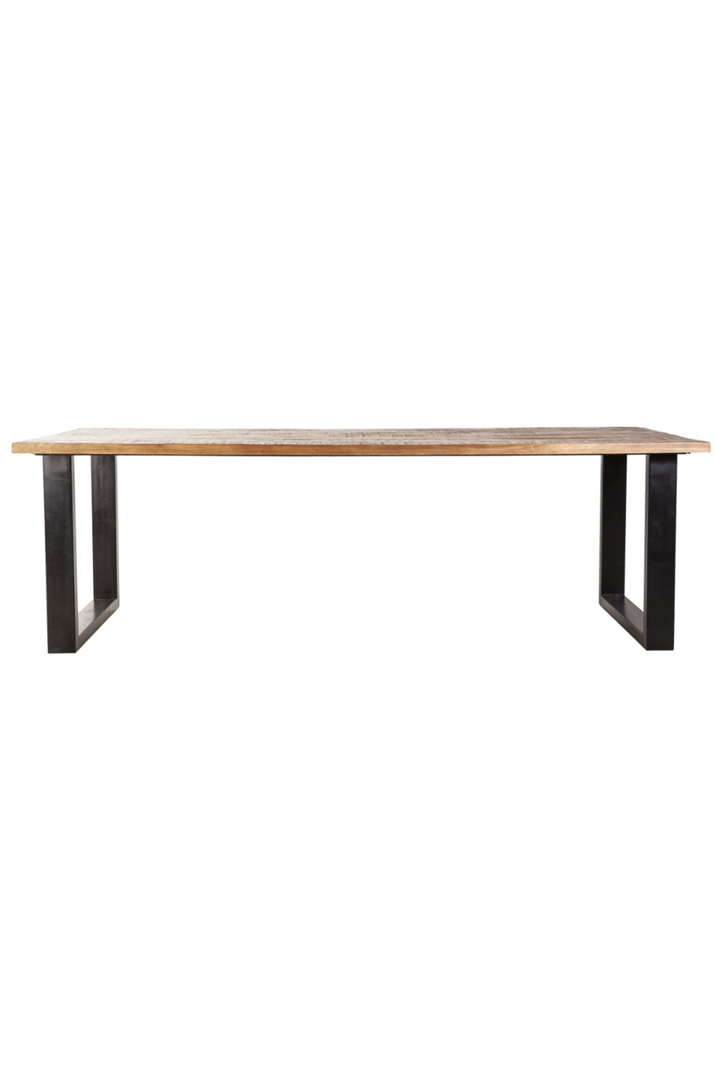 Wooden Dining Table XL | Eleonora Mango | Woodfurniture.com