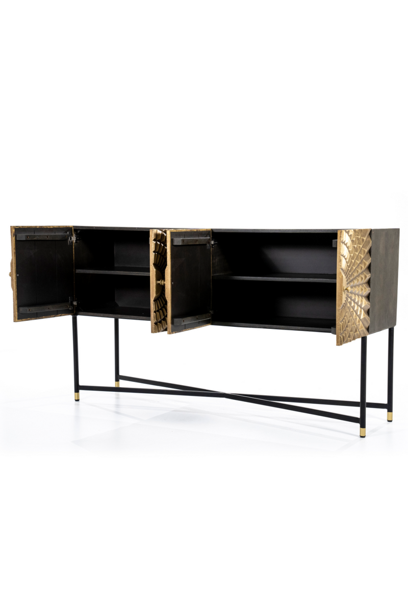 Gold Maximalist Dresser | Eleonora Noa | Woodfurniture.com