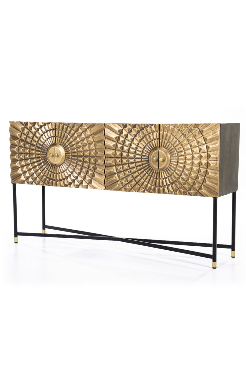 Gold Maximalist Dresser | Eleonora Noa | Woodfurniture.com