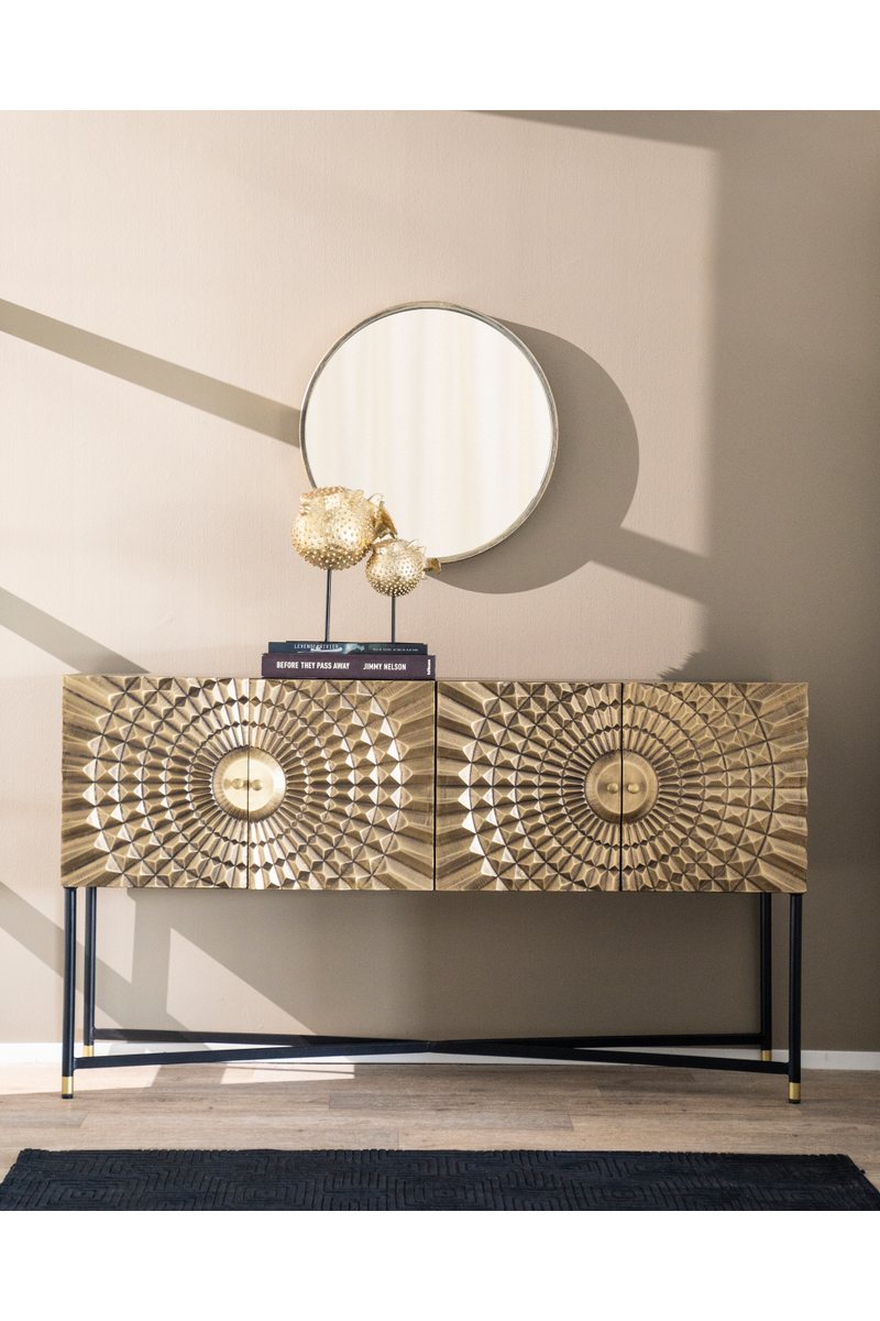 Gold Maximalist Dresser | Eleonora Noa | Woodfurniture.com