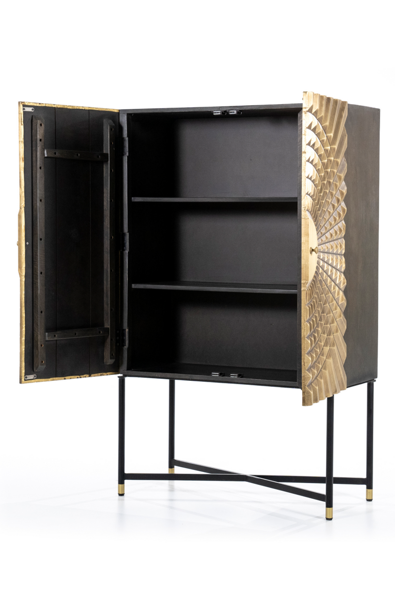 Gold Maximalist Cabinet | Eleonora Noa | Woodfurniture.com