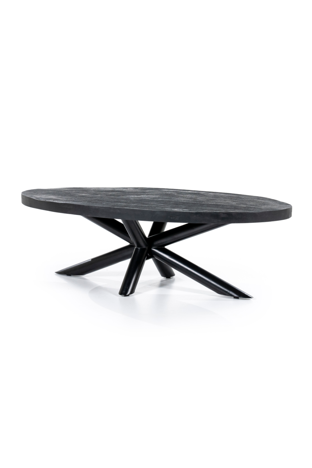 Oval Black Coffee Table | Eleonora Oscar | Wood Furniture