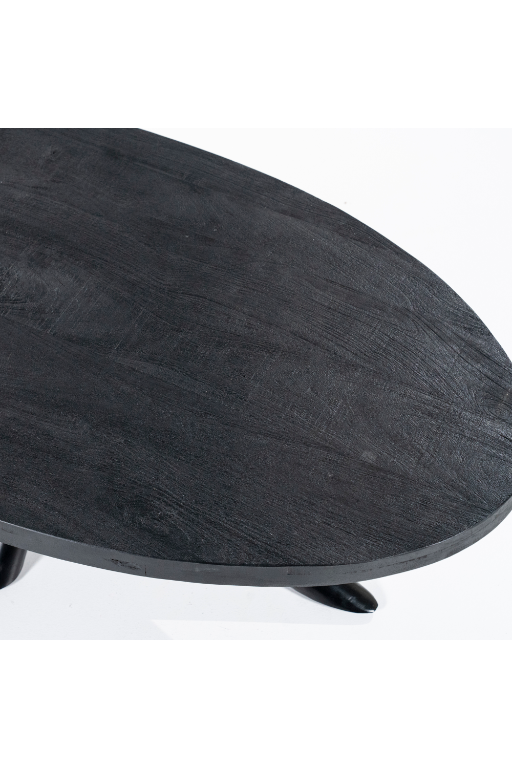 Oval Black Coffee Table | Eleonora Oscar | Wood Furniture