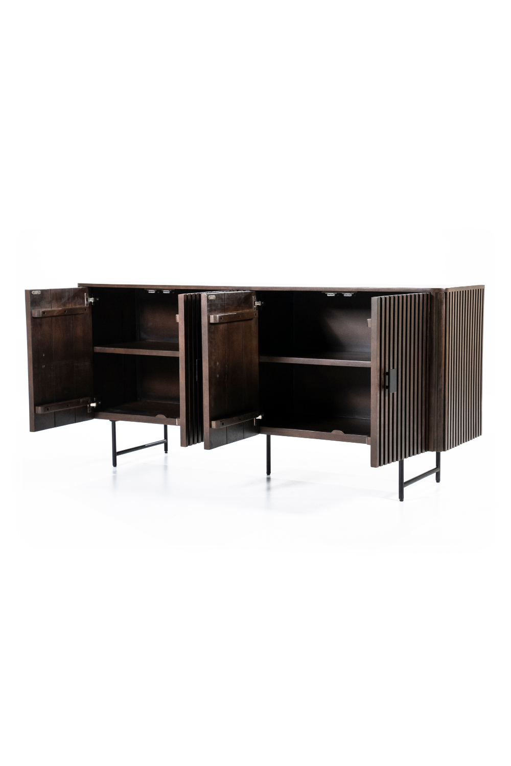 Wooden 4-Door Sideboard | Eleonora Remi | Woodfurniture.com