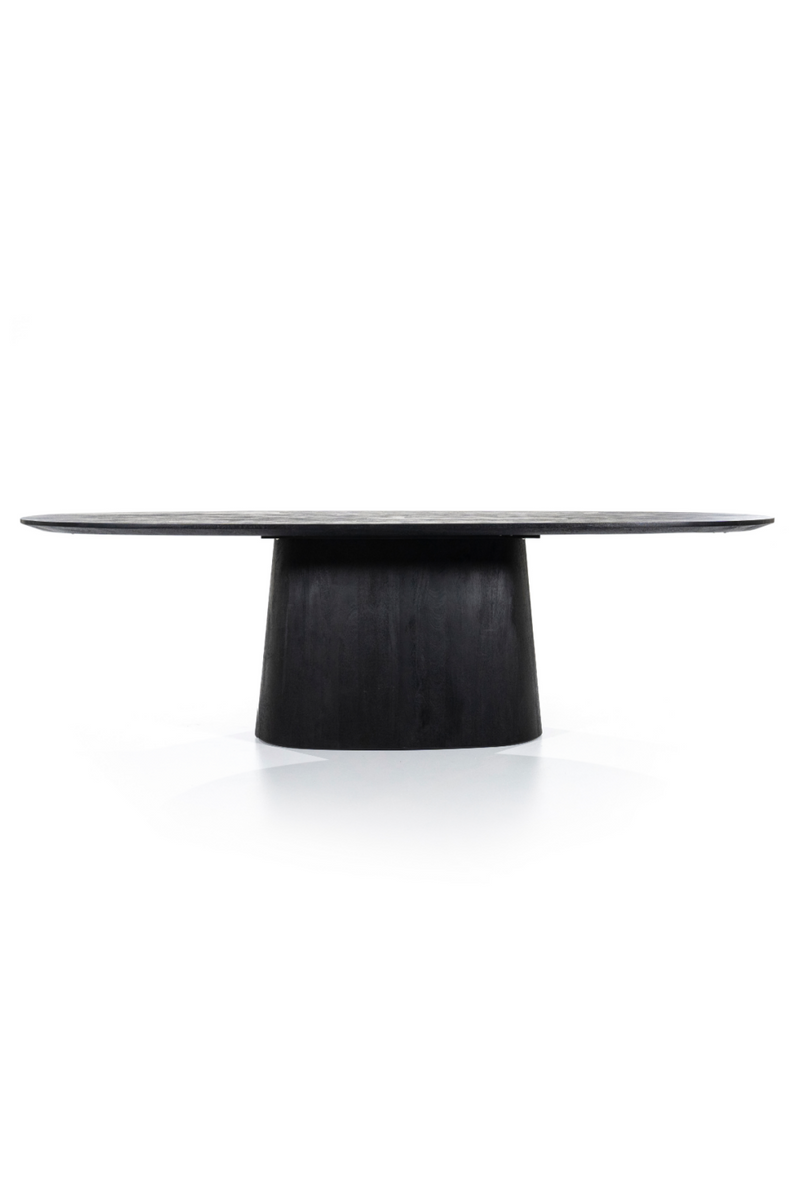 Mango Wood Pedestal Dining Table M | Eleonora Aron | Woodfurniture.com