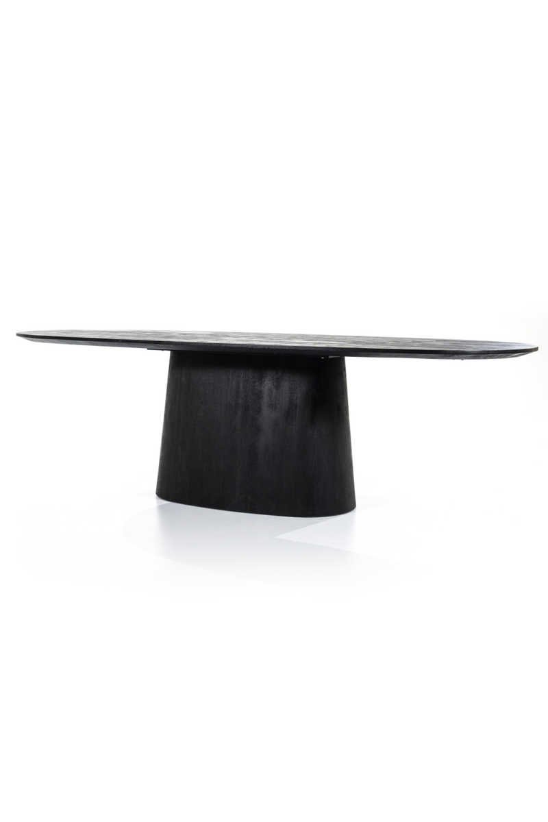 Mango Wood Pedestal Dining Table M | Eleonora Aron | Woodfurniture.com