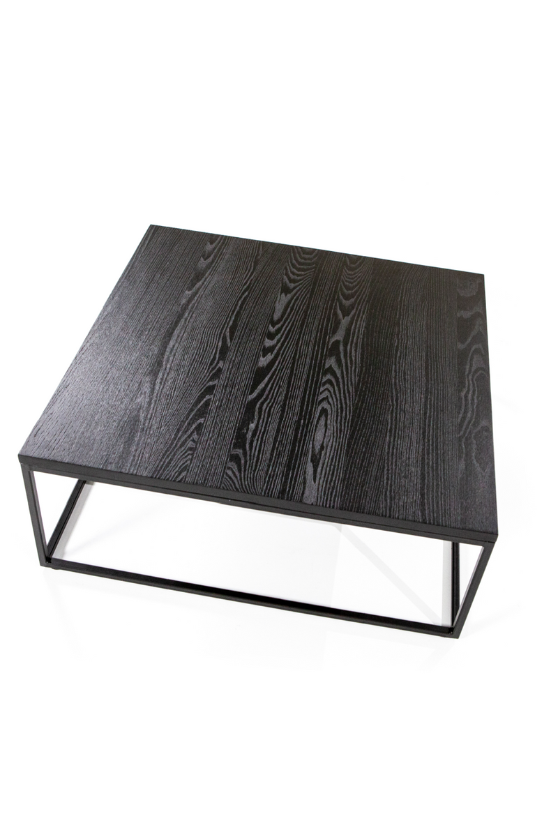 Square Black Coffee Table | Eleonora Robin | Woodfurniture.com