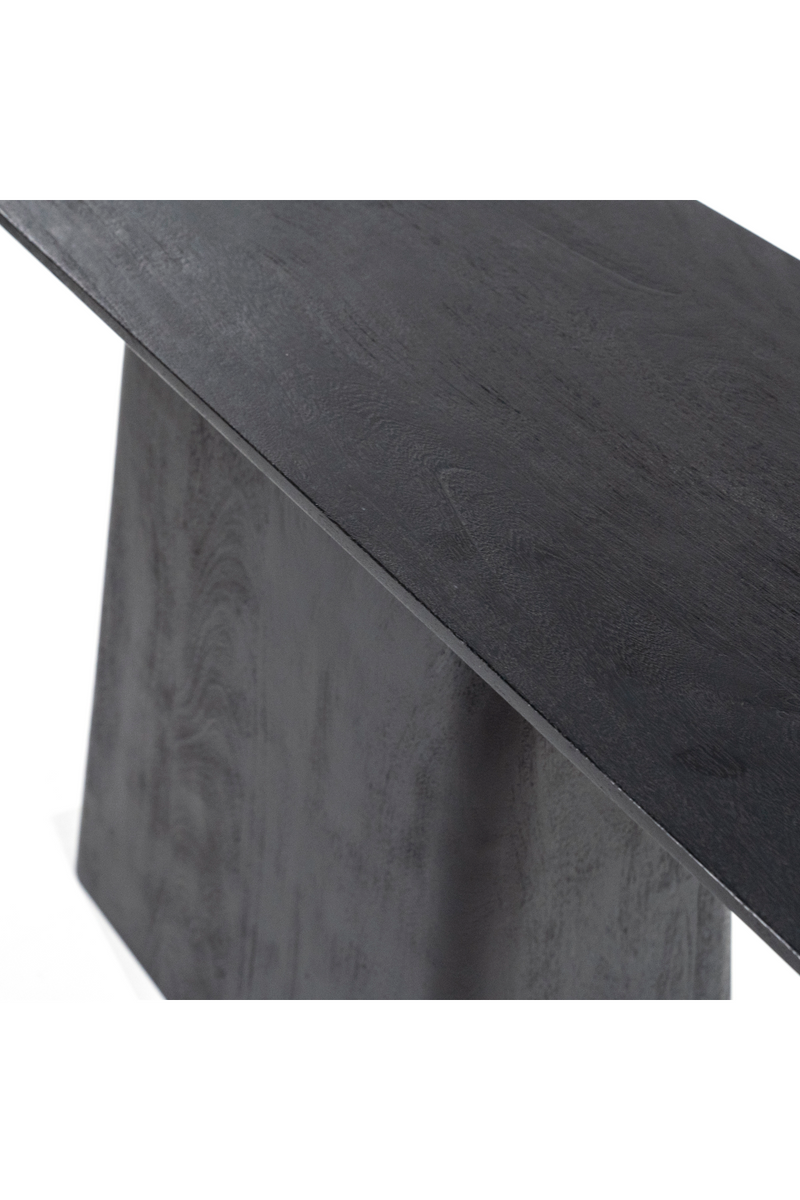 Mango Wood Pedestal Console Table | Eleonora Aron | Woodfurniture.com