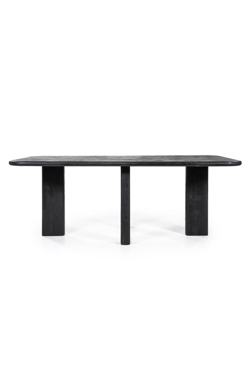 Black Wooden Dining Table | Eleonora Fynn | Woodfurniture.com