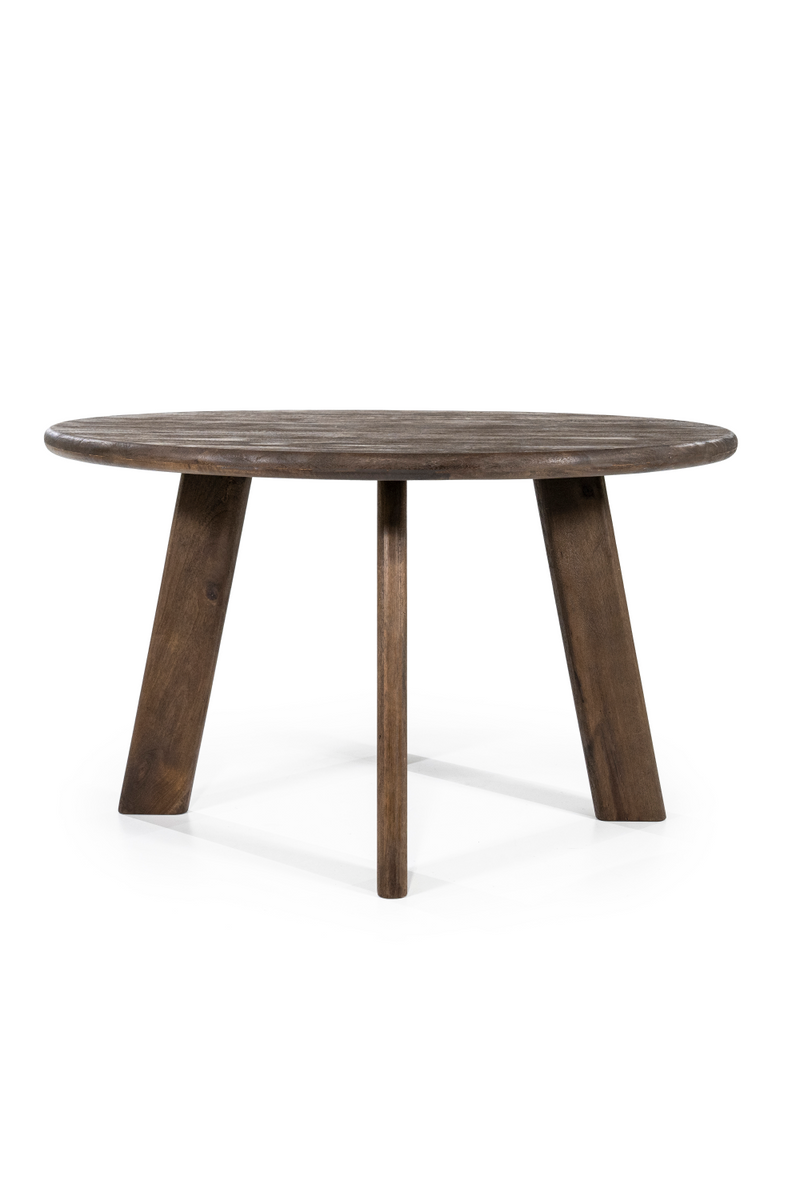 Brown Mango Wood Dining Table | Eleonora Fynn | Woodfurniture.com