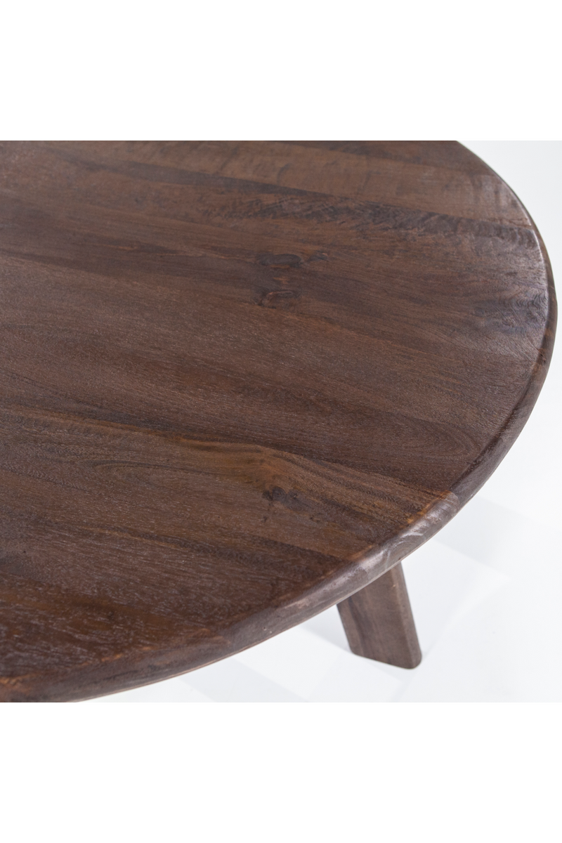 Brown Mango Wood Dining Table | Eleonora Fynn | Woodfurniture.com