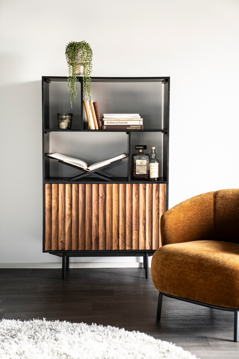 Sheesham Industrial Bookcase | Eleonora Alexander | Woodfurniture.com