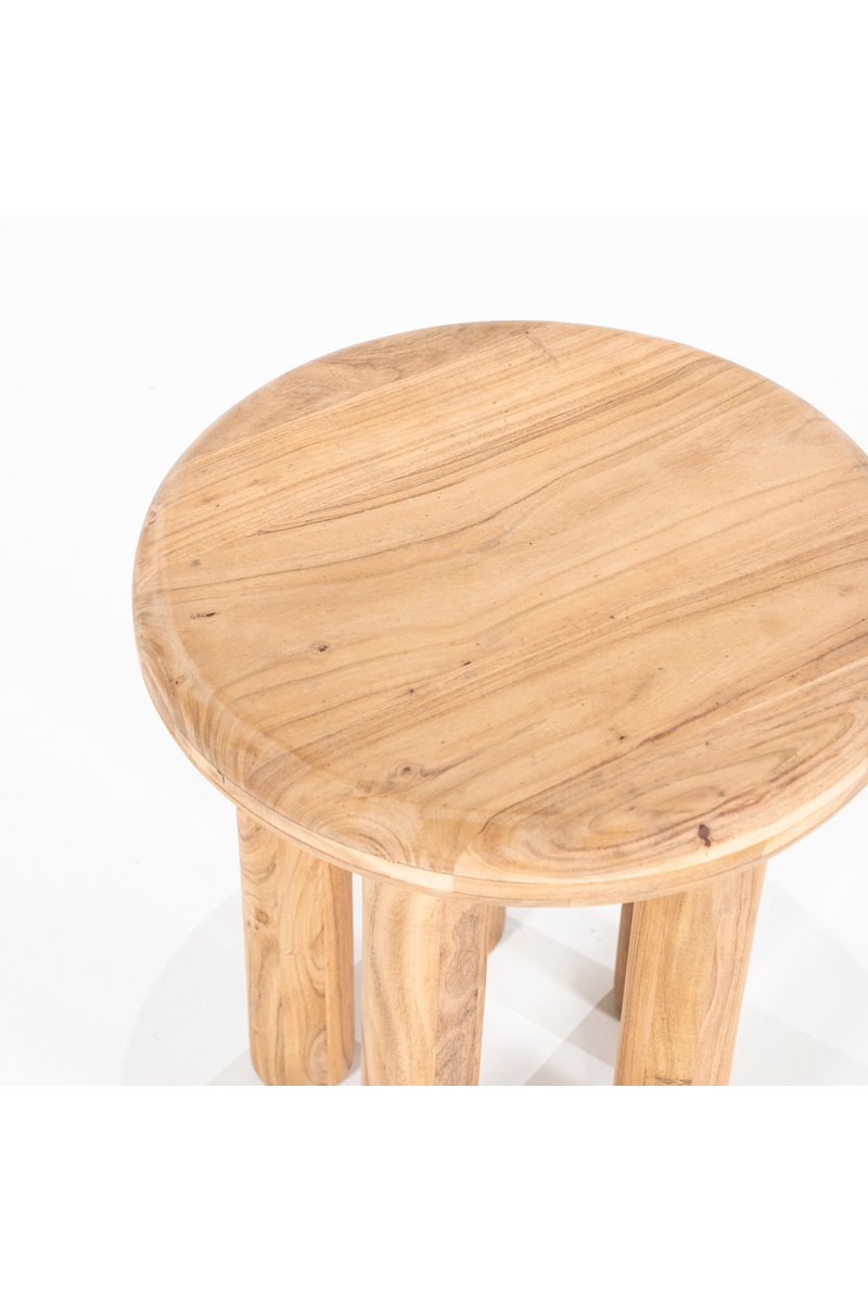Round Acacia Side Table | Eleonora Bram | Woodfurniture.com