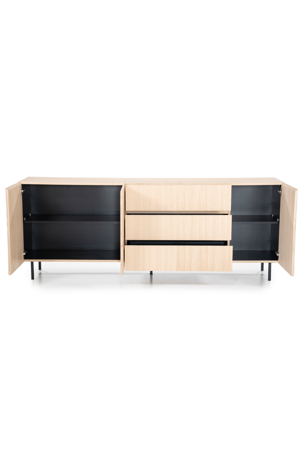 Natural Oak Sideboard | Eleonora Thomas | Woodfurniture.com