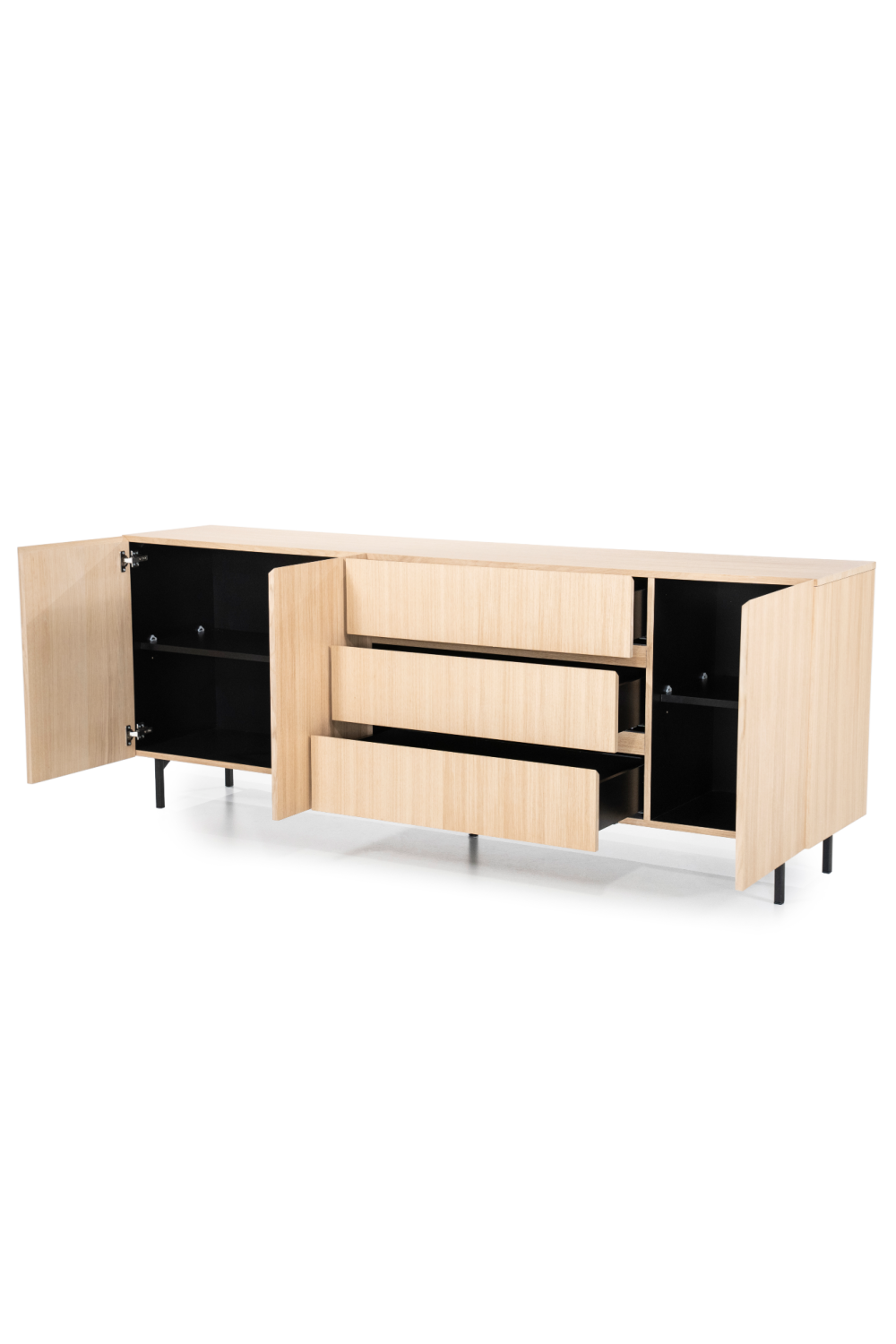 Natural Oak Sideboard | Eleonora Thomas | Woodfurniture.com