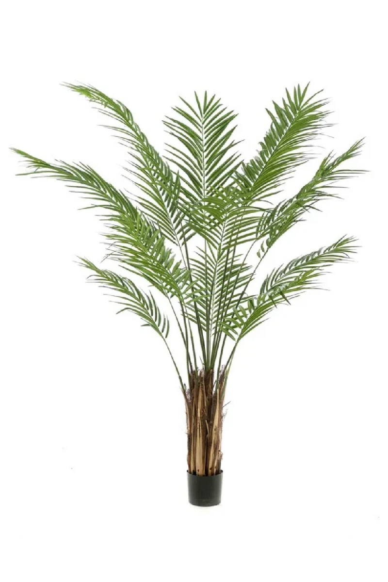 Artificial Tropical Plant Decor Set (2) | Emerald Areca | Woodfurniture.com