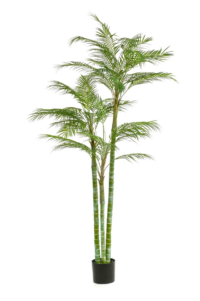 Artificial Tropical Plant Decor | Emerald Areca | Woodfurniture.com