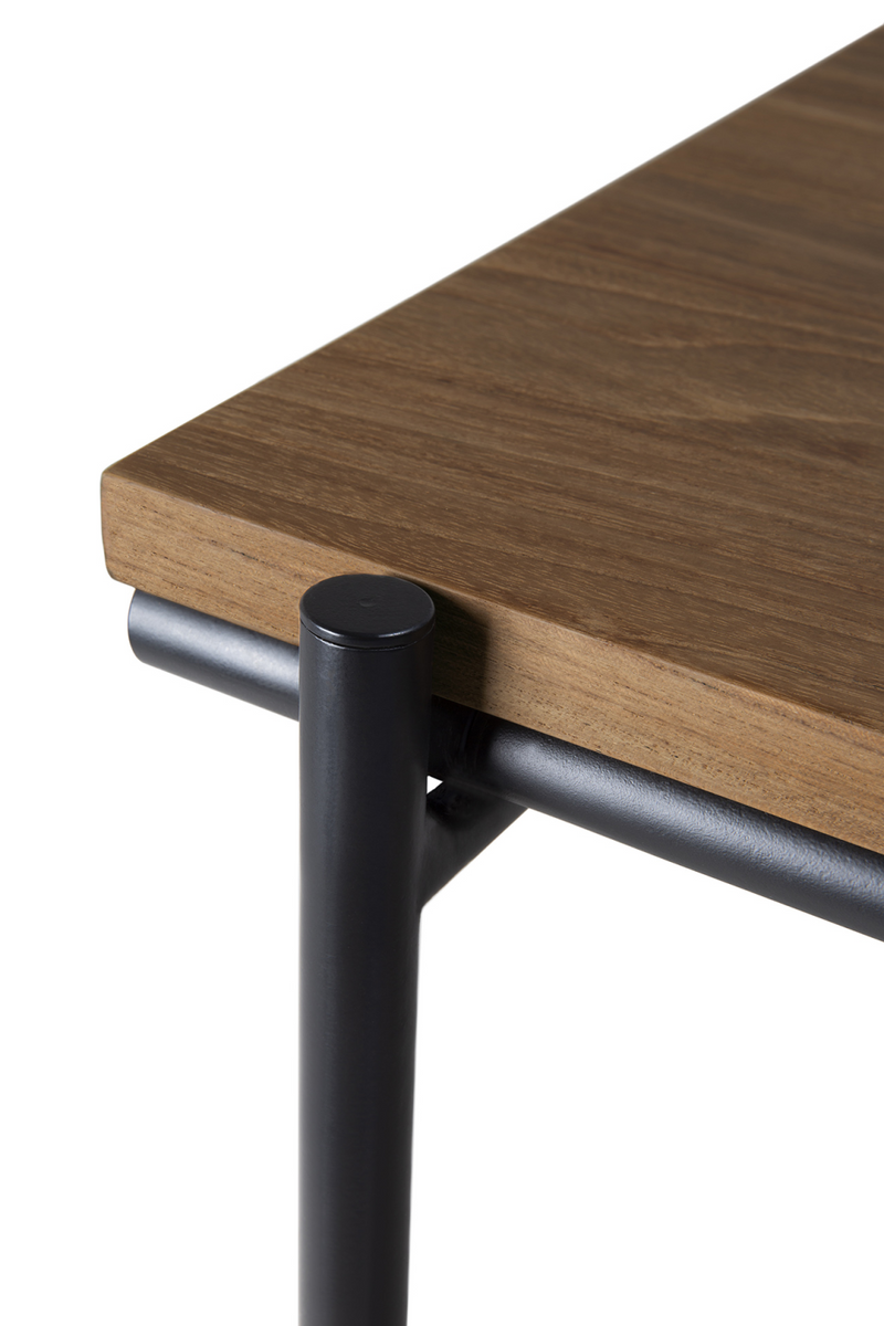 Solid Teak Desk | Ethnicraft Oscar | Woodfurniture.com