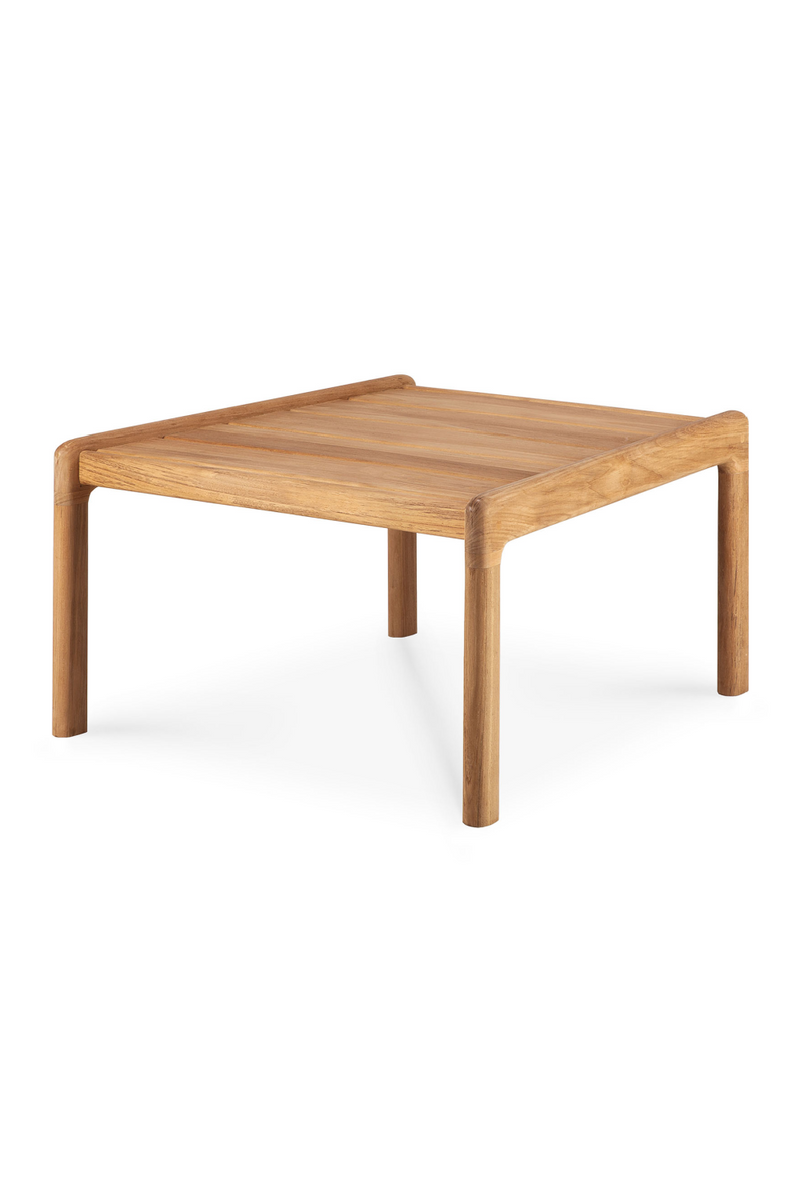 Natural Teak Outdoor Side Table | Ethnicraft Jack | Woodfurniture.com