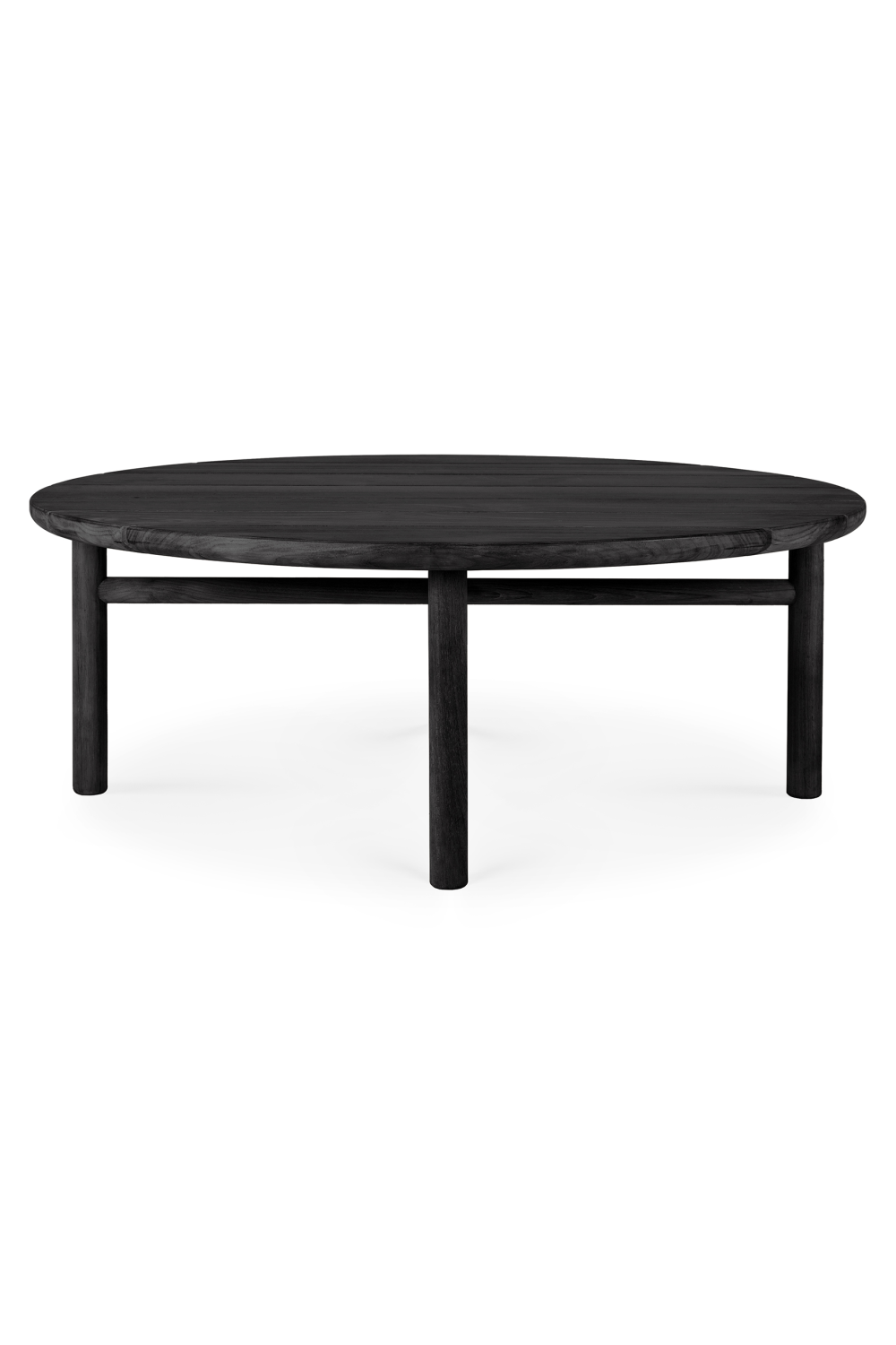 Black Teak Outdoor Coffee Table | Ethnicraft Quatro | Woodfurniture.com