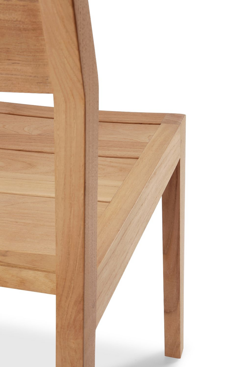 Solid Teak Outdoor Dining Chair | Ethnicraft EX 1 | Woodfurniture.com